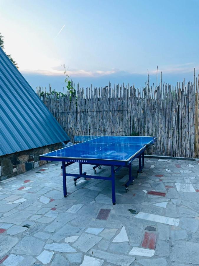 Unique Wooden Villa With Pool Olympiáda Eksteriør bilde